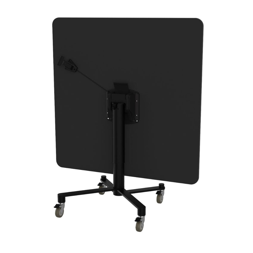 NPS Air - Lift Flipping Top Nesting Cafe Table, 42" Square, Whiteboard Top, Mdf Core, Protect Edge (NPS - ACT342MDPEWB) - SchoolOutlet