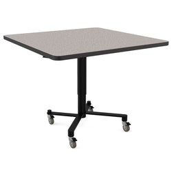 NPS Air-Lift Flipping Top Nesting Cafe Table, 42" Square (NPS-ACT342)
