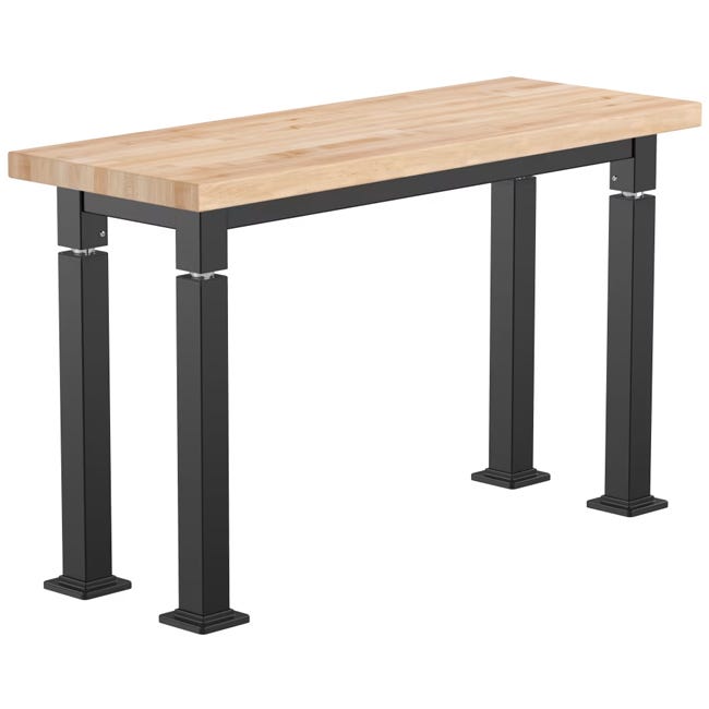 NPS Aero - Lift Steel Frame Adjustable Height Table: Versatile for School, Science Lab, Game Center 18" W x 48" L (NPS - ALT10 - XX - 1848) - SchoolOutlet