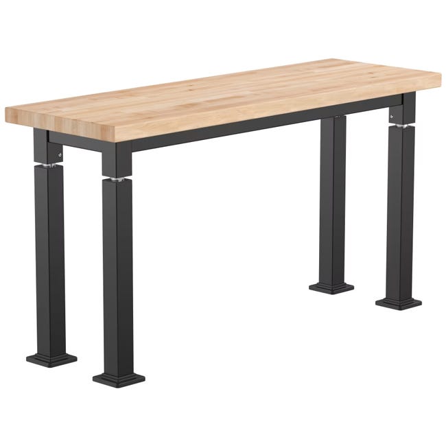 NPS Aero - Lift Steel Frame Adjustable Height Table: Versatile for School, Science Lab, Game Center 18" W x 54" L (NPS - ALT10 - XX - 1854) - SchoolOutlet