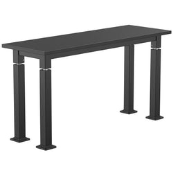 NPS Aero-Lift Steel Frame Adjustable Height Table: Versatile for School, Science Lab, Game Center 18" W x 54" L (NPS-ALT10-XX-1854)