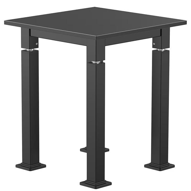 NPS Aero - Lift Steel Frame Adjustable Height Table: Versatile for School, Science Lab, Game Center 24" W x 24" L (NPS - ALT10 - XX - 2424) - SchoolOutlet