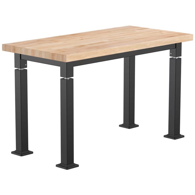 NPS Aero - Lift Steel Frame Adjustable Height Table: Versatile for School, Science Lab, Game Center 24" W x 48" L (NPS - ALT10 - XX - 2448) - SchoolOutlet