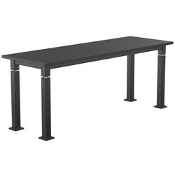 NPS Aero-Lift Steel Frame Adjustable Height Table: Versatile for School, Science Lab, Game Center 24" W x 72" L (NPS-ALT10-XX-2472)