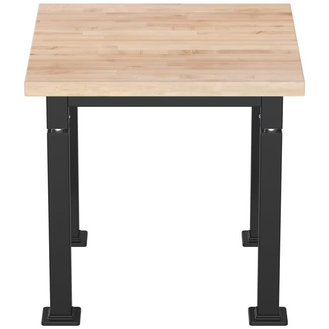NPS Aero - Lift Steel Frame Adjustable Height Table: Versatile for School, Science Lab, Game Center 30" W x 30" L (NPS - ALT10 - XX - 3030) - SchoolOutlet