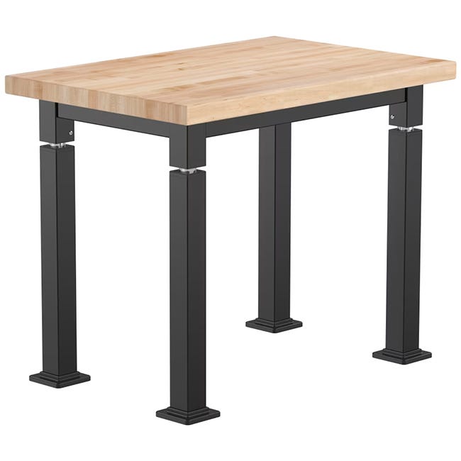 NPS Aero - Lift Steel Frame Adjustable Height Table: Versatile for School, Science Lab, Game Center 30" W x 36" L (NPS - ALT10 - XX - 3036) - SchoolOutlet