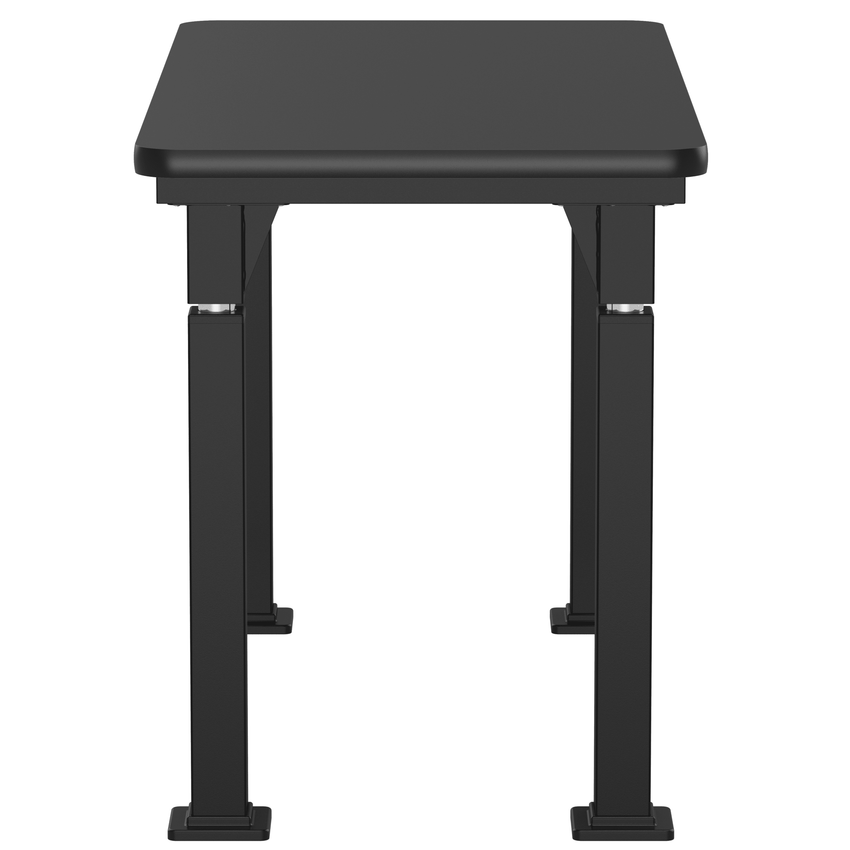 National Public Seating Heavy Duty Table with Aero - Lift Legs Signature Frame 24"W x 48"D x 24 - 32"H (NPS - ALT10 - SI - 2448X) - SchoolOutlet