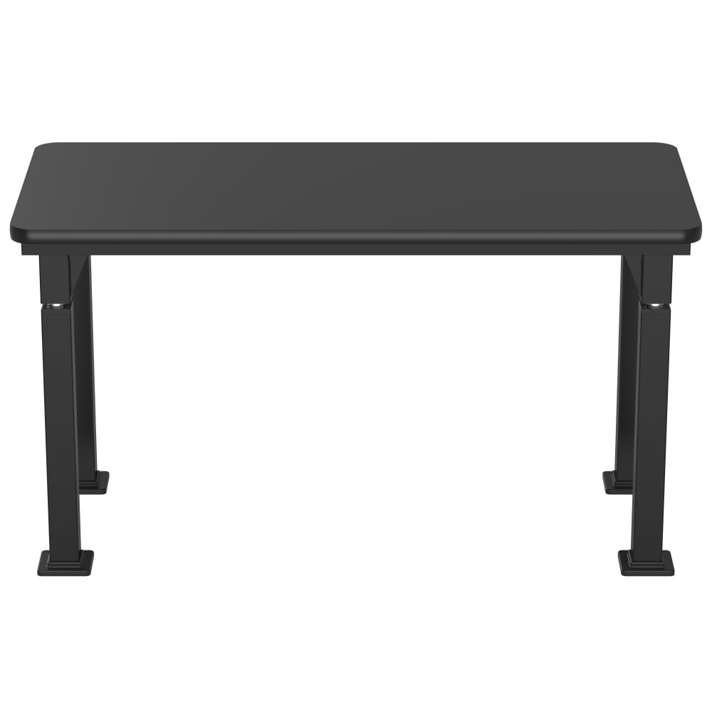 National Public Seating Heavy Duty Table with Aero - Lift Legs Signature Frame 24"W x 54"L x 27 - 42"H (NPS - ALT10 - SI - 2454X) - SchoolOutlet
