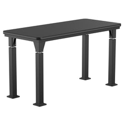 National Public Seating Heavy Duty Table with Aero-Lift Legs Signature Frame 24"W x 54"L x 27-42"H (NPS-ALT10-SI-2454X)