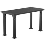 National Public Seating Heavy Duty Table with Aero - Lift Legs Signature Frame 24