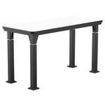 National Public Seating Heavy Duty Table with Aero - Lift Legs Signature Frame 24