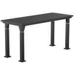 National Public Seating Heavy Duty Table with Aero - Lift Legs Signature Frame 24