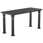 National Public Seating Heavy Duty Table with Aero - Lift Legs Signature Frame 24