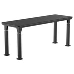 National Public Seating Heavy Duty Table with Aero - Lift Legs Signature Frame 24