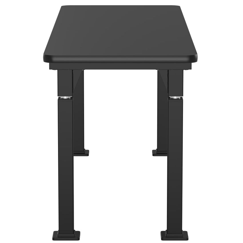 National Public Seating Heavy Duty Table with Aero - Lift Legs Signature Frame 24"W x 72"L x 27 - 42"H (NPS - ALT10 - SI - 2472X) - SchoolOutlet