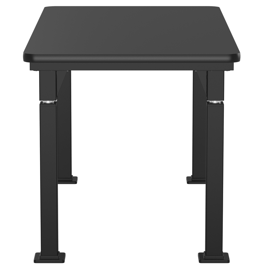 National Public Seating Heavy Duty Table with Aero - Lift Legs Signature Frame 30"W x 60"D x 24 - 32"H (NPS - ALT10 - SI - 3060X) - SchoolOutlet
