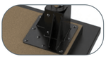 National Public Seating Heavy Duty Table with Aero - Lift Legs Signature Frame 30