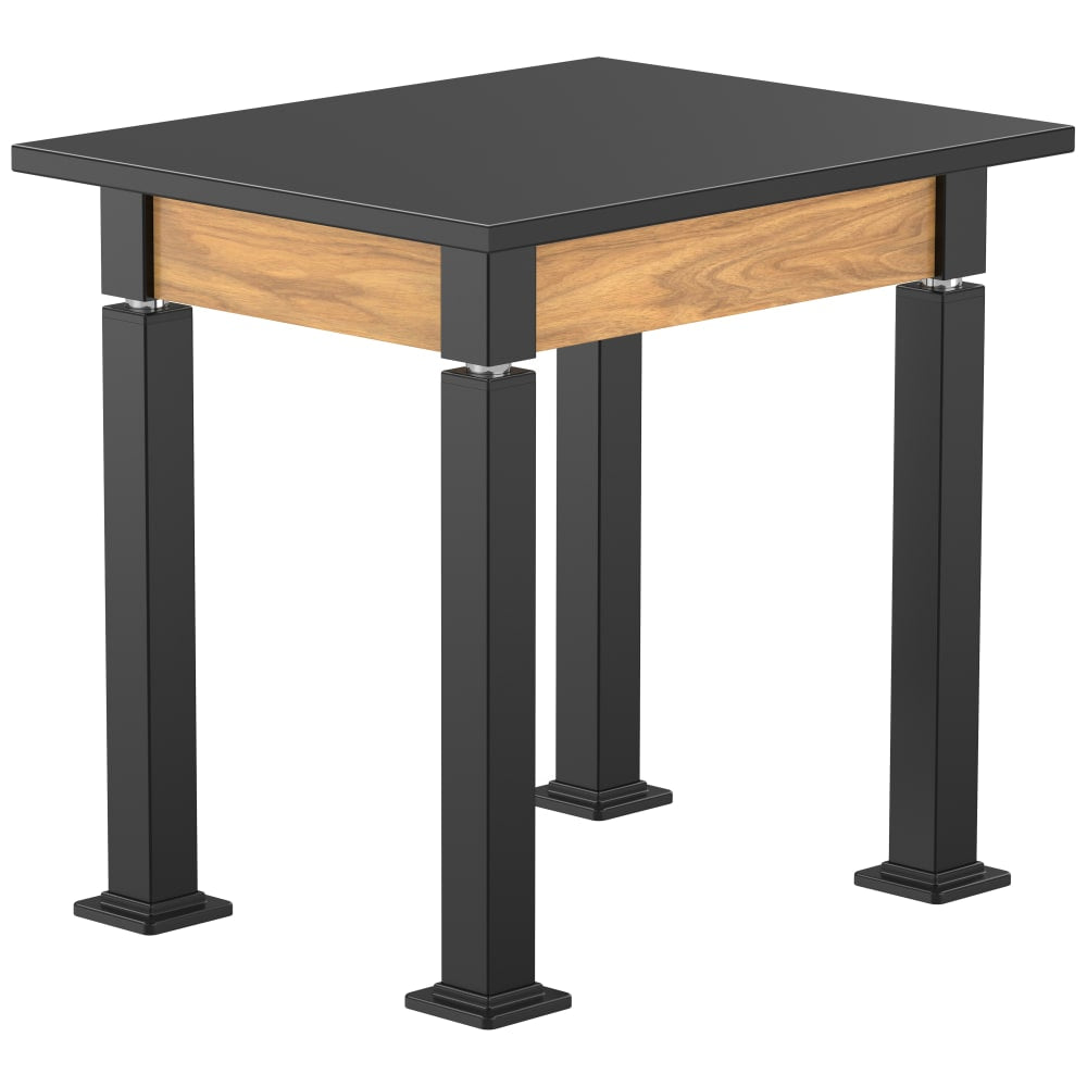 National Public Seating Heavy Duty Table with Aero - Lift Legs Wood Frame 24"W x 30"L x 27 - 42"H (NPS - ALT10 - WA - 2430X) - SchoolOutlet