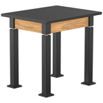 National Public Seating Heavy Duty Table with Aero - Lift Legs Wood Frame 24