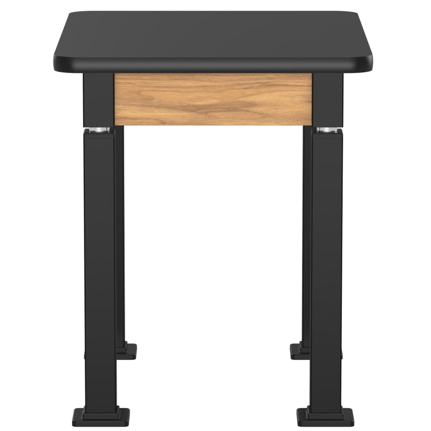 National Public Seating Heavy Duty Table with Aero - Lift Legs Wood Frame 24"W x 30"L x 27 - 42"H (NPS - ALT10 - WA - 2430X) - SchoolOutlet