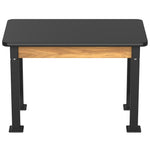 National Public Seating Heavy Duty Table with Aero - Lift Legs Wood Frame 24
