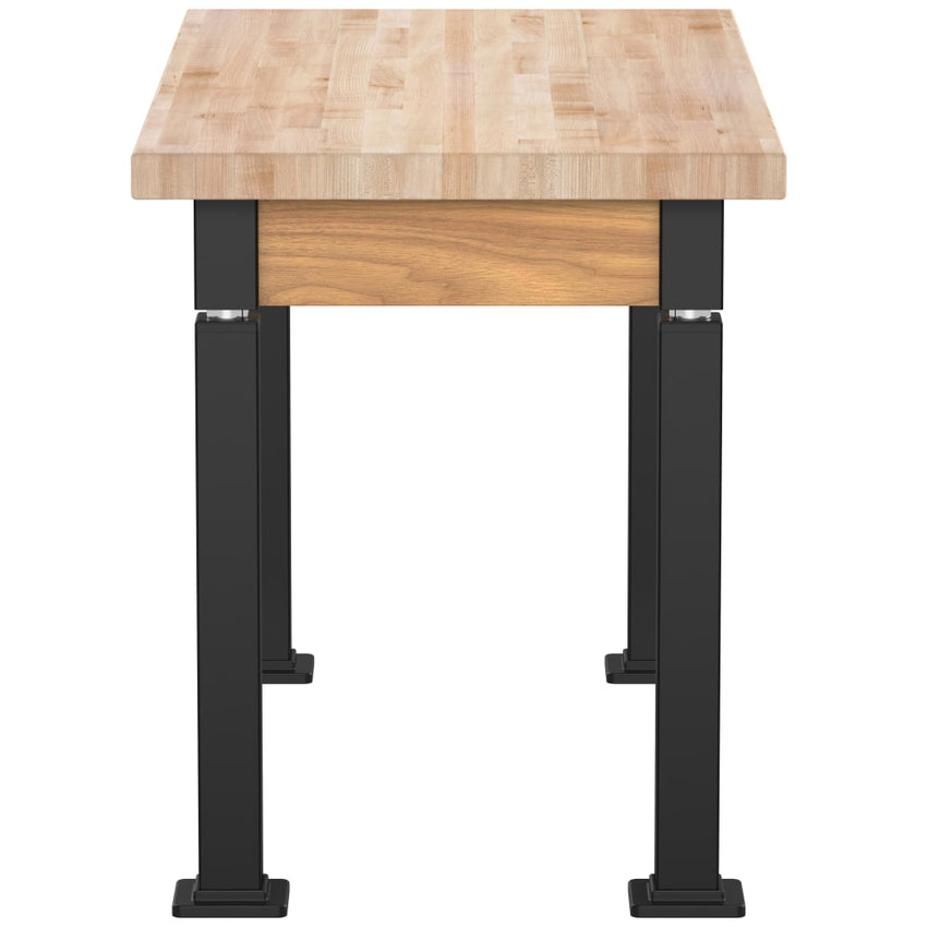 National Public Seating Heavy Duty Table with Aero - Lift Legs Wood Frame 24"W x 48"D x 24 - 32"H (NPS - ALT10 - WA - 2448X) - SchoolOutlet