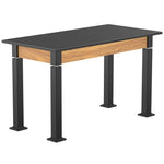 National Public Seating Heavy Duty Table with Aero - Lift Legs Wood Frame 24