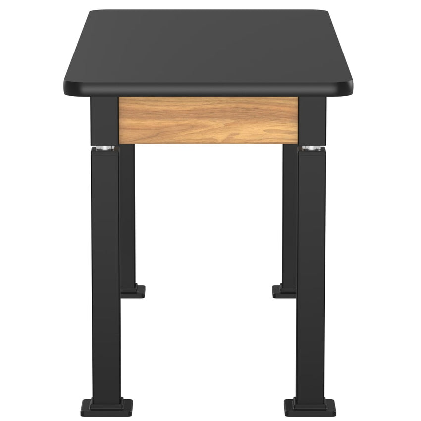 National Public Seating Heavy Duty Table with Aero - Lift Legs Wood Frame 24"W x 54"L x 27 - 42"H (NPS - ALT10 - WA - 2454X) - SchoolOutlet