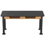 National Public Seating Heavy Duty Table with Aero - Lift Legs Wood Frame 24