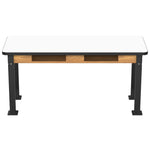National Public Seating Heavy Duty Table with Aero - Lift Legs Wood Frame 24