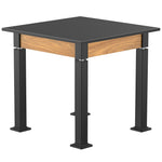 National Public Seating Heavy Duty Table with Aero - Lift Legs Wood Frame 30