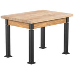 National Public Seating Heavy Duty Table with Aero - Lift Legs Wood Frame 30
