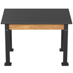 National Public Seating Heavy Duty Table with Aero - Lift Legs Wood Frame 30