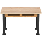 National Public Seating Heavy Duty Table with Aero - Lift Legs Wood Frame 30