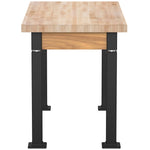 National Public Seating Heavy Duty Table with Aero - Lift Legs Wood Frame 30