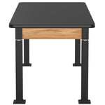 National Public Seating Heavy Duty Table with Aero - Lift Legs Wood Frame 30