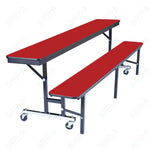 NPS 7' Mobile Convertible Bench Unit - 84