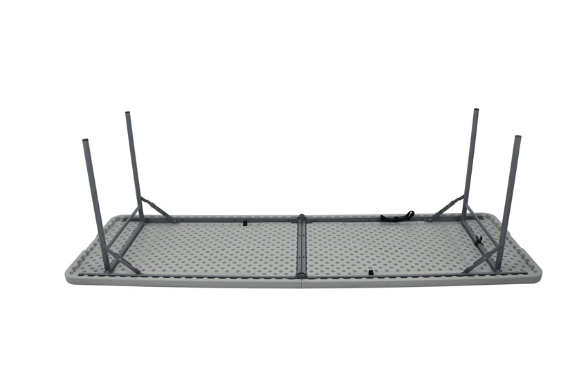 NPS Comfort Max Rectangular Fold - In - Half Plastic Picnic Table 30" W x 60" L x 29.5" H (CMFIH3060) - SchoolOutlet