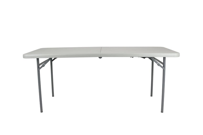 NPS Comfort Max Rectangular Fold - In - Half Plastic Picnic Table 30" W x 60" L x 29.5" H (CMFIH3060) - SchoolOutlet