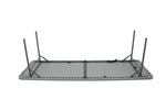 NPS Comfort Max Rectangular Fold - In - Half Plastic Picnic Table 30
