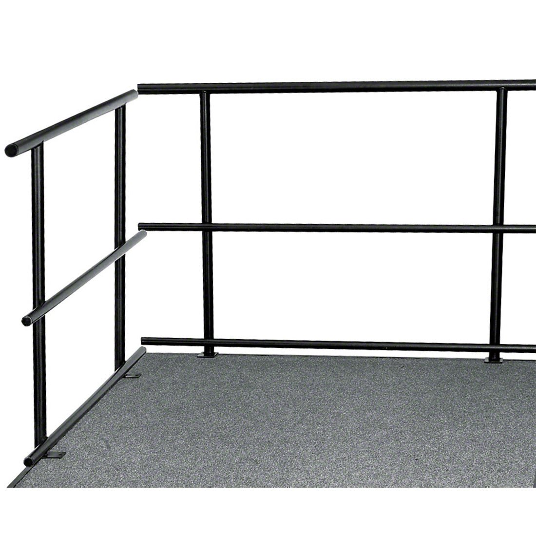 NPS 30"W Guard Rails for Stages (National Public Seating NPS - GRS30) - SchoolOutlet