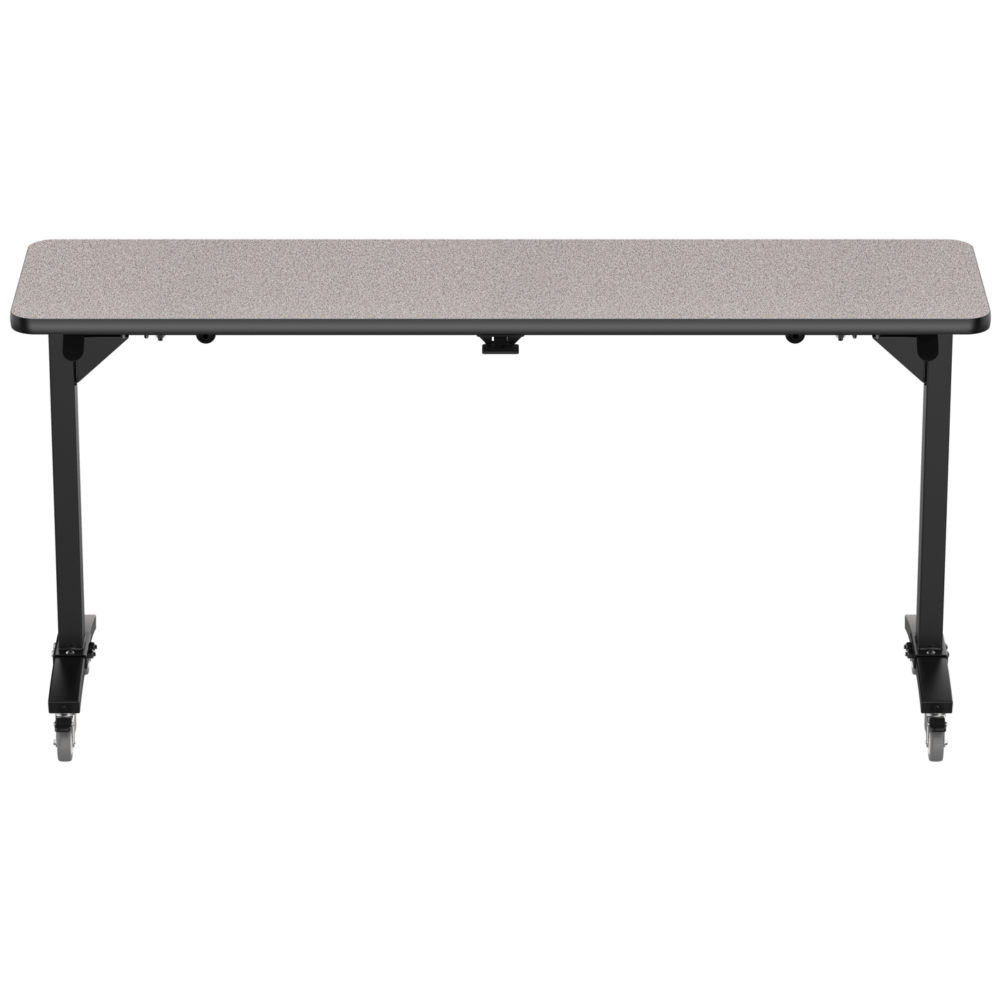 NPS Mobile Flipper Table - Space - Saving, Durable & Easy Mobility 18"W x 72"L x 36"H (NPS - MFT10 - 18722) - SchoolOutlet