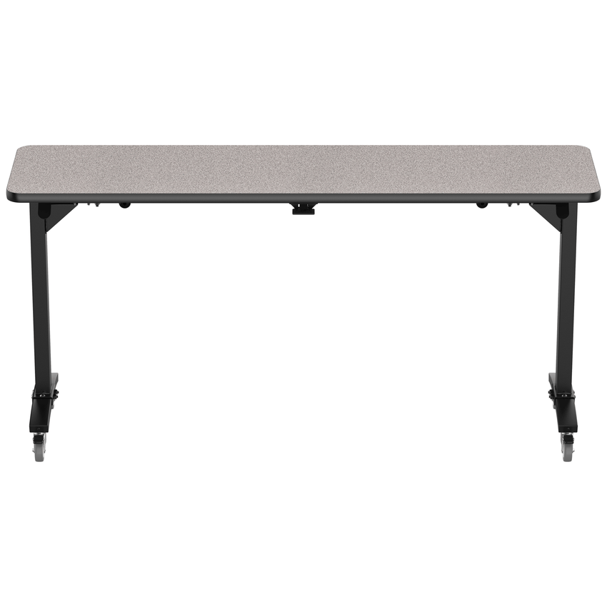 NPS Mobile Flipper Table - Space - Saving, Durable & Easy Mobility 18"W x 72"L x 36"H (NPS - MFT10 - 18722) - SchoolOutlet