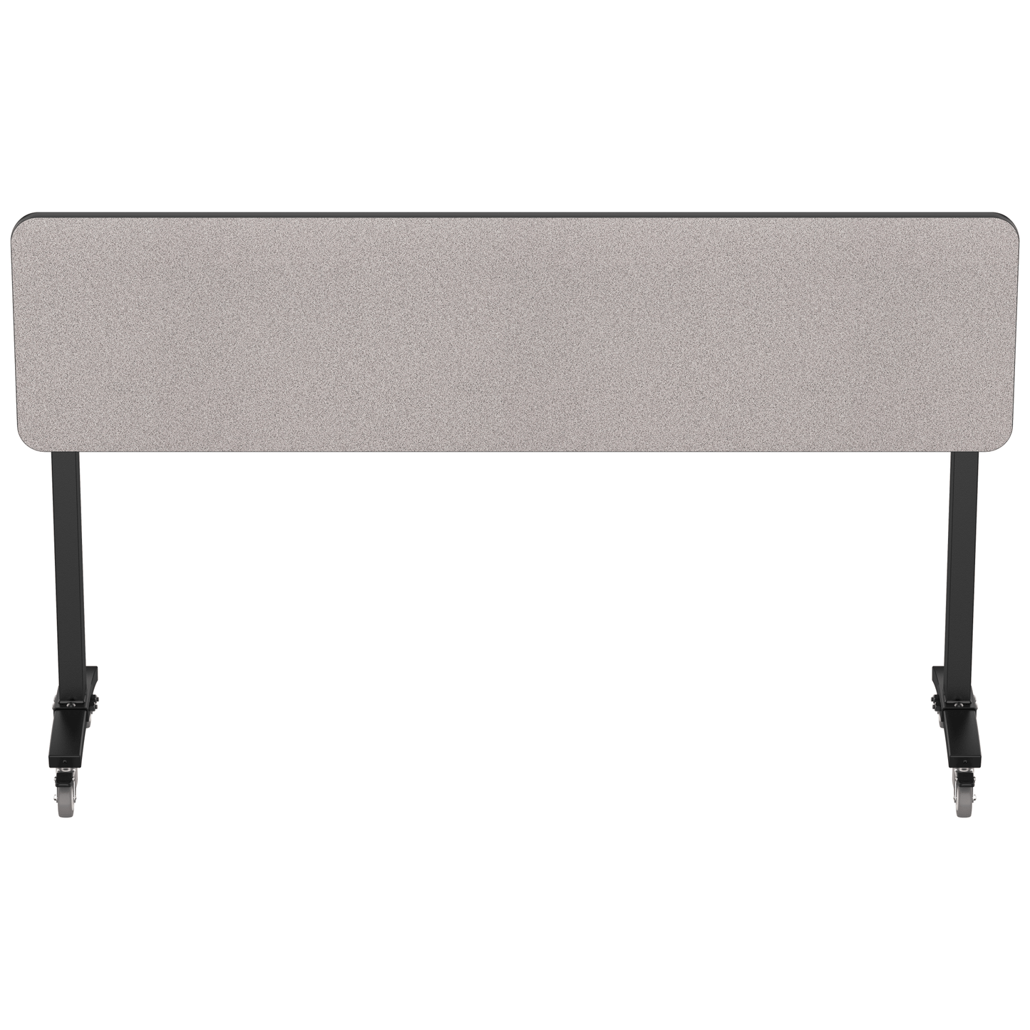 NPS Mobile Flipper Table - Space - Saving, Durable & Easy Mobility 18"W x 72"L x 36"H (NPS - MFT10 - 18722) - SchoolOutlet