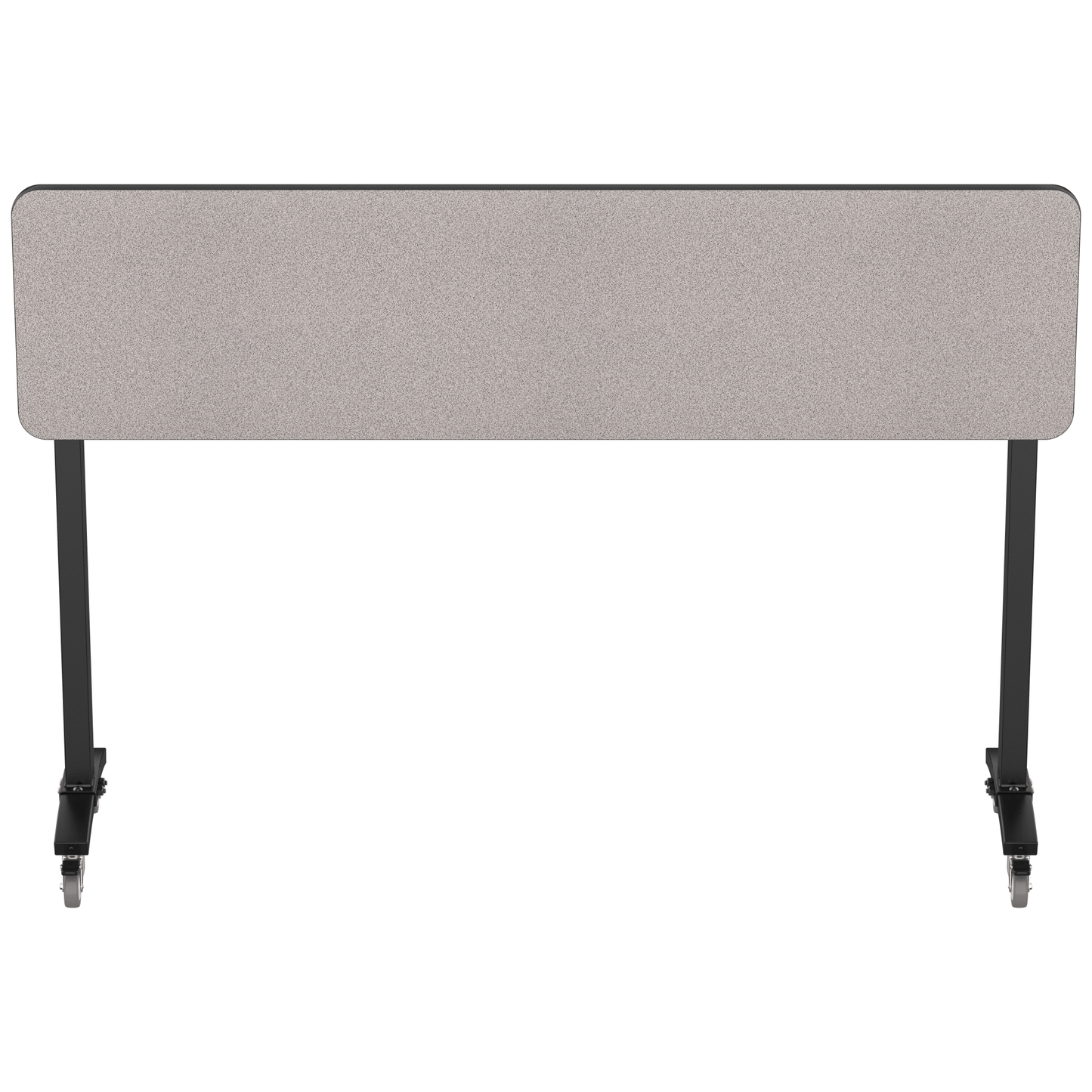 NPS Mobile Flipper Table - Space - Saving, Durable & Easy Mobility 18"W x 72"L x 42"H (NPS - MFT10 - 18723) - SchoolOutlet