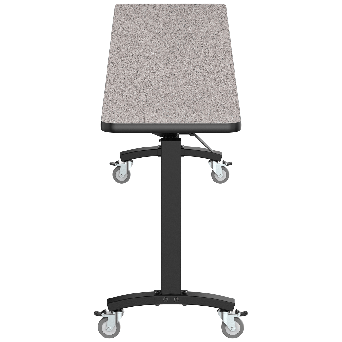 NPS Mobile Flipper Table - Space - Saving, Durable & Easy Mobility 18"W x 96"L x 29"H ADA (NPS - MFT10 - 18961) - SchoolOutlet