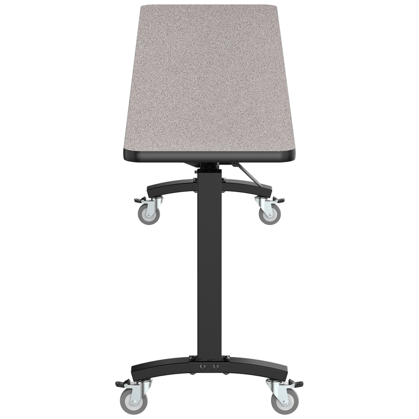 NPS Mobile Flipper Table - Space - Saving, Durable & Easy Mobility 18"W x 96"L x 29"H ADA (NPS - MFT10 - 18961) - SchoolOutlet