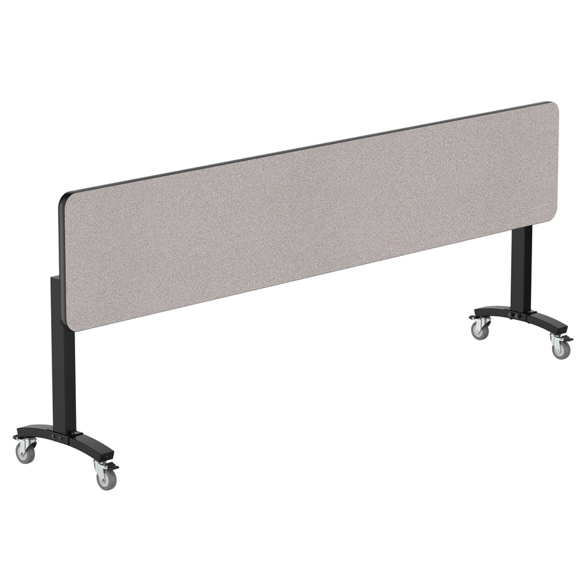 NPS Mobile Flipper Table - Space - Saving, Durable & Easy Mobility 18"W x 96"L x 29"H ADA (NPS - MFT10 - 18961) - SchoolOutlet