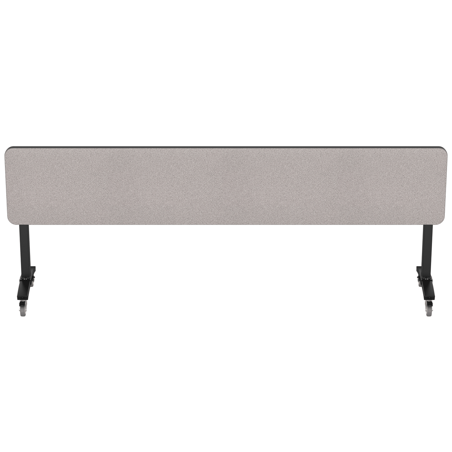 NPS Mobile Flipper Table - Space - Saving, Durable & Easy Mobility 18"W x 96"L x 29"H ADA (NPS - MFT10 - 18961) - SchoolOutlet