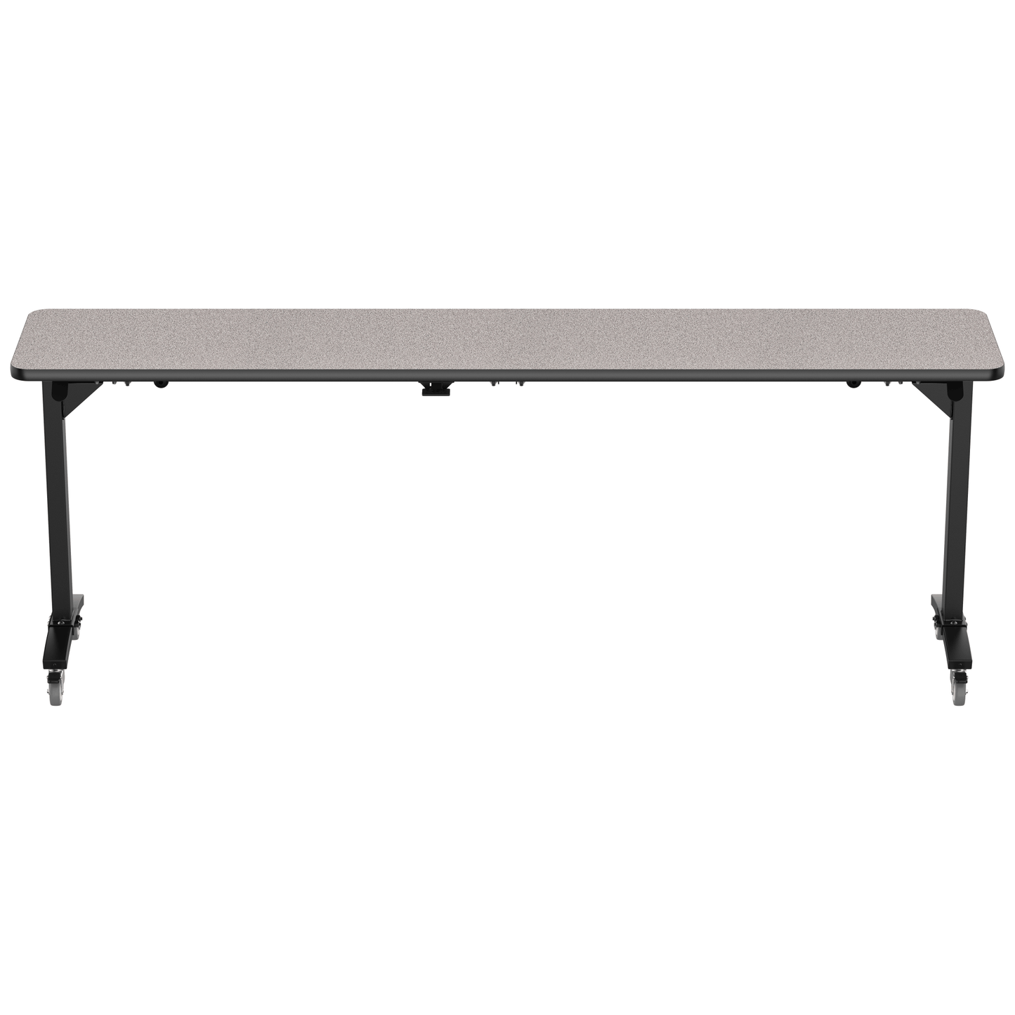 NPS Mobile Flipper Table - Space - Saving, Durable & Easy Mobility 18"W x 96"L x 36"H (NPS - MFT10 - 18962) - SchoolOutlet